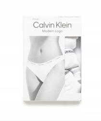 Calvin Klein női tanga alsó Modern Logo 3 darabos csomag, XL-es méret