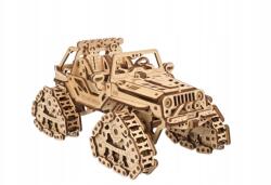 UGears Lánctalpas Terepjáró fa moha. 3D összecsukható modell (70204)