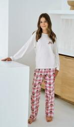 Taro Lányka pamut pizsama Taro Astrid 3503 146-158