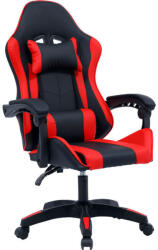PAKKETO William Scaun Gaming Din piele ecologică BLACK-RED (275-000012)