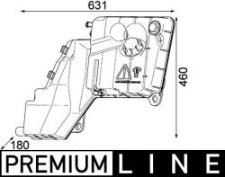 MAHLE Vas de expansiune, racire MAHLE CRT 103 000P (CRT 103 000P)