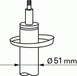 SACHS Amortizor SACHS 100 456 (100 456)