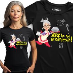 Gartees Női Póló Egyél, Mert Nem Fogsz Megnőni A Nagyi Szövegei Vicces Póló Ajándék