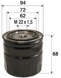 VALEO Filtru ulei VALEO 586098 (586098) - fixbox