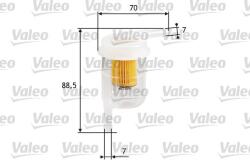 VALEO Filtru combustibil VALEO 587045 (587045)