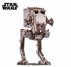 UGears At-st Walker Star Wars fából készült mechanikus 3D összecsukható modell (70271)