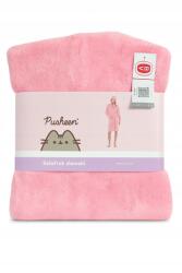 Carbotex Női fürdőköpeny Pusheen, Size L/XL, rózsaszín, poliészter (PTC241584-L)