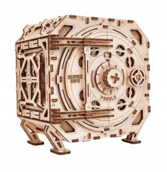 Wood Trick Széf fogaskerékkel fa mechanikus 3D összecsukható modell (WDTK037)