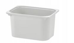 IKEA Trofast Tárolódoboz, szürke, 42x30x23 cm (004.640.28)