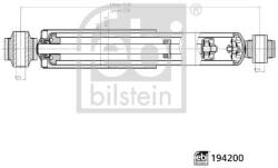 Febi Bilstein Amortizor FEBI BILSTEIN gaz spate 194200 (194200)