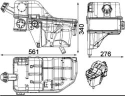 MAHLE Vas de expansiune, racire MAHLE CRT 33 000S (CRT 33 000S) - fixbox