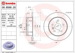 BREMBO Disc frana BREMBO 08. B566.21 (08.B566.21)