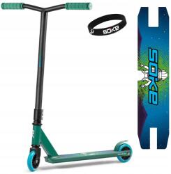 SOKE Verseny roller Soke Go! ABEC-9 100 mm Stunt Zöld-Kék (1642)