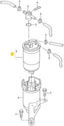 Original Vw Group Filtru combustibil ORIGINAL VW GROUP 6Q0127401B (6Q0127401B)