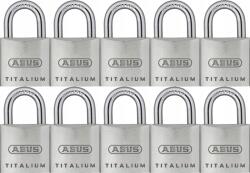 Abus 10 Lakat 1 Kulcshoz Titalium Lakat 64TI/20 10x20MM 6206 20 Kulcs (56181)