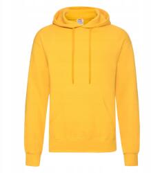 Fruit of the Loom Férfi kapucnis pulóver Hooded Sweat Sunflower méret L (622080)