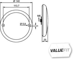 HELLA Lampa spate HELLA 2NR 357 026-251 (2NR 357 026-251)