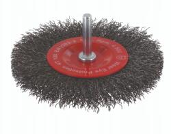 ABRABORO Dróttárcsa kefe fúrógéphez 100mm Abraboro hullámos huzal szár (AB99420112)