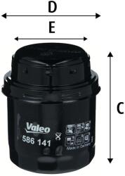VALEO Filtru ulei VALEO 586141 (586141)
