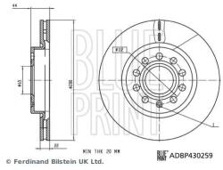 BLUE PRINT Disc frana BLUE PRINT ADBP430259 (ADBP430259) - fixbox