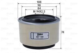 VALEO Filtru combustibil VALEO 587180 (587180)