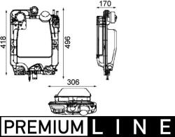 MAHLE Vas de expansiune, racire MAHLE CRT 44 000P (CRT 44 000P)