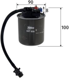 VALEO Filtru combustibil VALEO 587606 (587606)