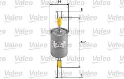 VALEO Filtru combustibil VALEO 587028 (587028)