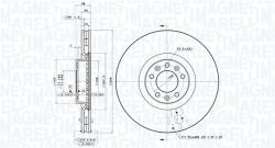 Magneti Marelli Disc frana MAGNETI MARELLI 360406109901 (360406109901)