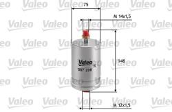 VALEO Filtru combustibil VALEO 587206 (587206)
