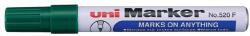 uni Alkoholos marker UNI No. 520 olajbázisú zöld (2UNO520Z) - vectraline