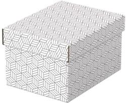 ESSELTE Tárolódoboz ESSELTE Home S méret fehér 3 darabos (628280)