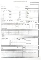  Nyomtatvány gyermekegészségügyi törzslap A/4 álló (22718)