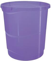 ESSELTE Papírkosár ESSELTE Colour Breeze 14 liter áttettsző levendula (628462) - vectraline