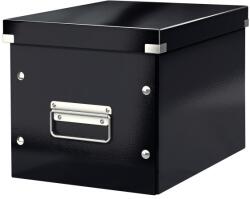 LEITZ Tároló doboz LEITZ Click&Store M méret kocka fekete (61090095)