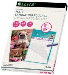 LEITZ Meleglamináló fólia LEITZ standard A/4 125 mikronos matt 100 darabos (3747241)