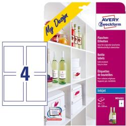 AVERY Etikett AVERY MD4001 borcimke 20 címke/doboz 5 ív/doboz (MD4001)
