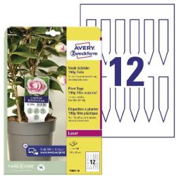 AVERY Etikett AVERY T3005-10 100x20 mm kertészeti faiskolai címke fólia 120 címke/csomag (T3005-10)