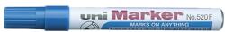 uni Alkoholos marker UNI No. 520 olajbázisú kék (2UNO520K) - vectraline