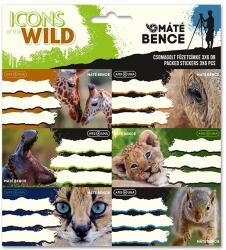 Ars Una Füzetcímke ARS UNA 18 darabos Icons of the Wild (53834928)