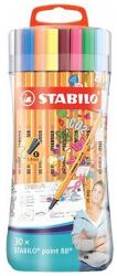STABILO Tűfilc STABILO Point 88 sleeve pack camp 30 darabos (8830-4)