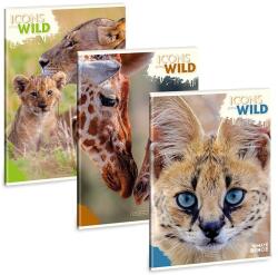 Ars Una Füzet sima ARS UNA A/4 40 lapos Extra kapcsos Icons of the Wild (53804921)