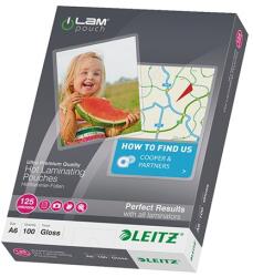 LEITZ Lamináló fólia LEITZ A/6 125 mikron 100lap (33806)