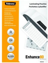 Fellowes Lamináló fólia FELLOWES A/4 80 mikron fényes 250/csom (5312903)