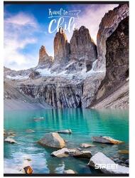 STREET Füzet vonalas STREET Travel To A/5 54 lapos margóval (65754) - vectraline