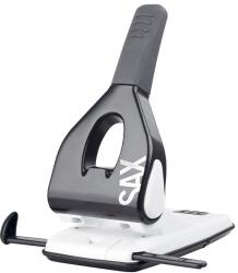 ICO Lyukasztó SAX 618 Design 2 lyukú fém 65 lap fekete (7310069004) - vectraline