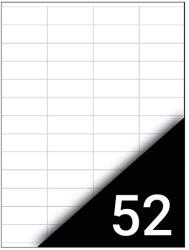 FORTUNA Etikett FORTUNA 52, 5x21, 2mm univerzális 5200 címke/doboz 100 ív/doboz (01.03457) - vectraline