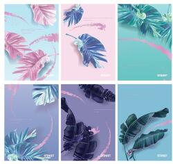 STREET Füzet vonalas STREET A/4 54 lapos Botanic margóval (63300) - vectraline