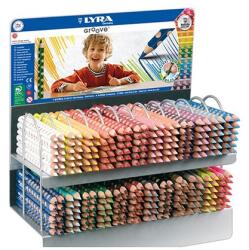 LYRA Színes ceruza display LYRA Groove háromszögletű 432 darabos (9620701)