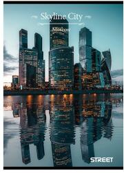 STREET Füzet vonalas STREET A/5 54 lapos Skyline margóval (65122) - vectraline